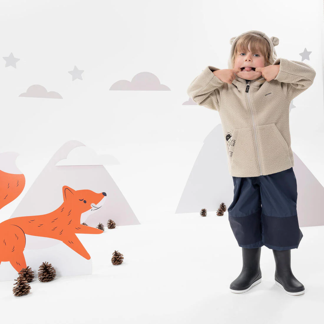 POLAR DE SENDERISMO NIÑOS MH500 KID - Image 37