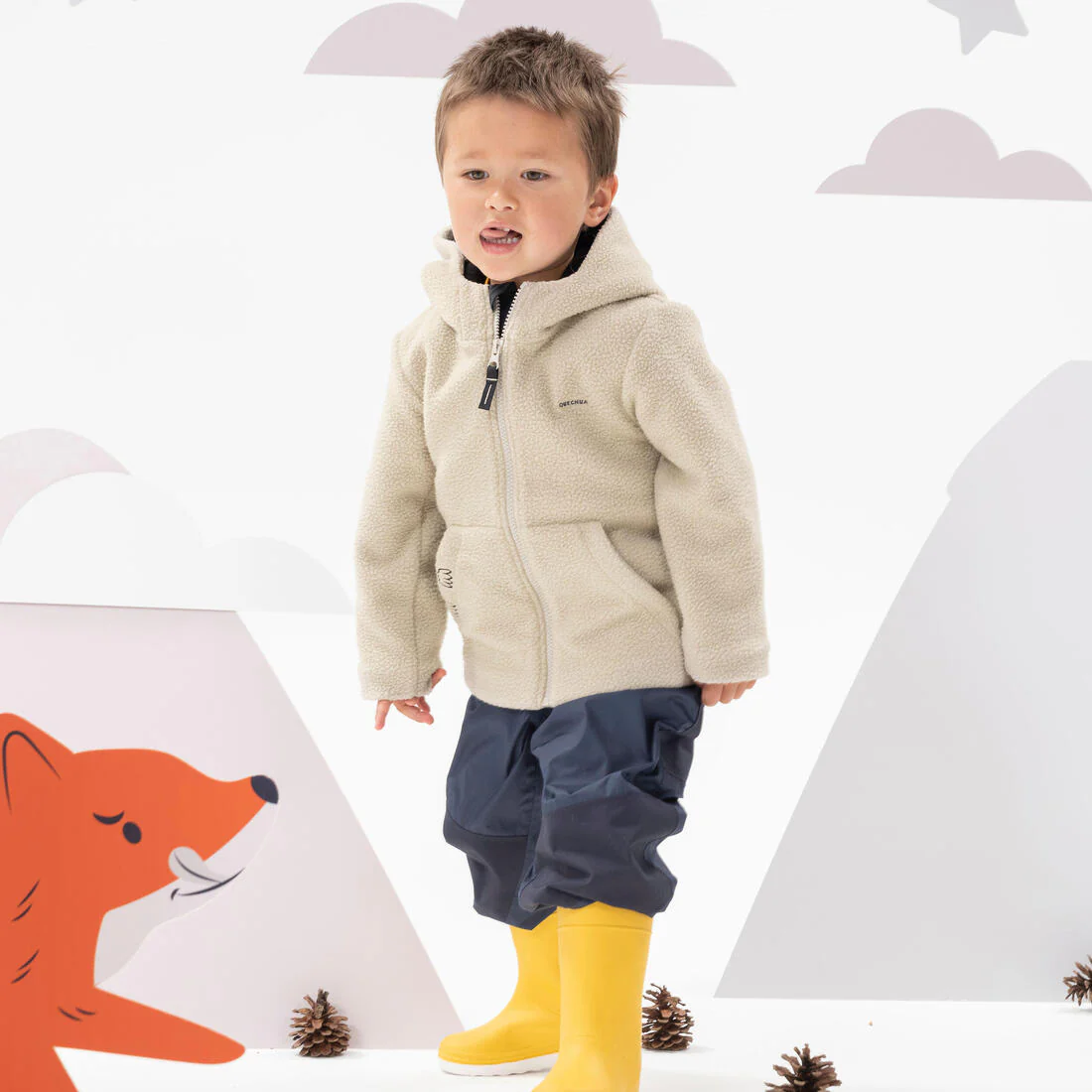 POLAR DE SENDERISMO NIÑOS MH500 KID - Image 47