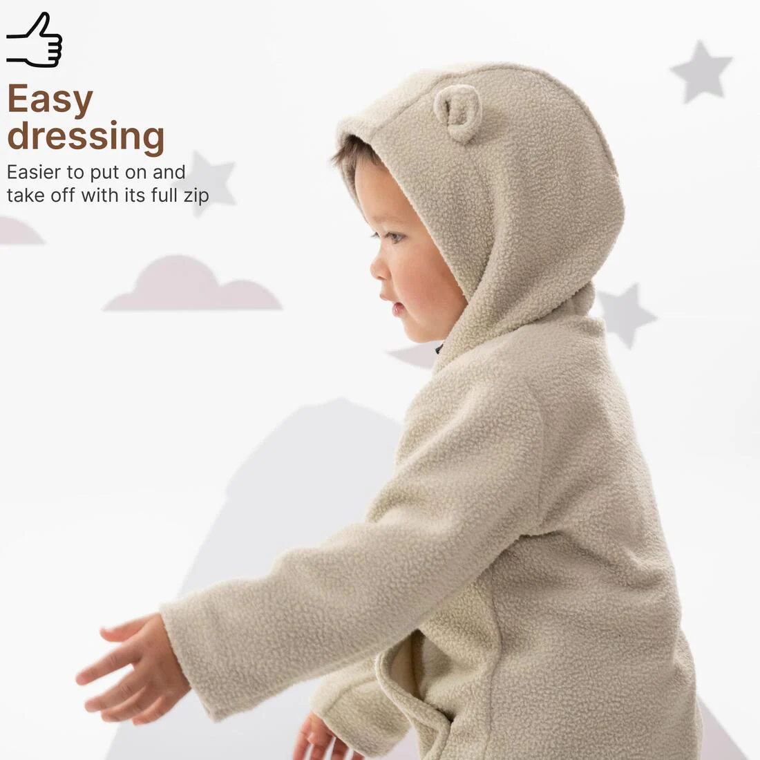 POLAR DE SENDERISMO NIÑOS MH500 KID - Image 8