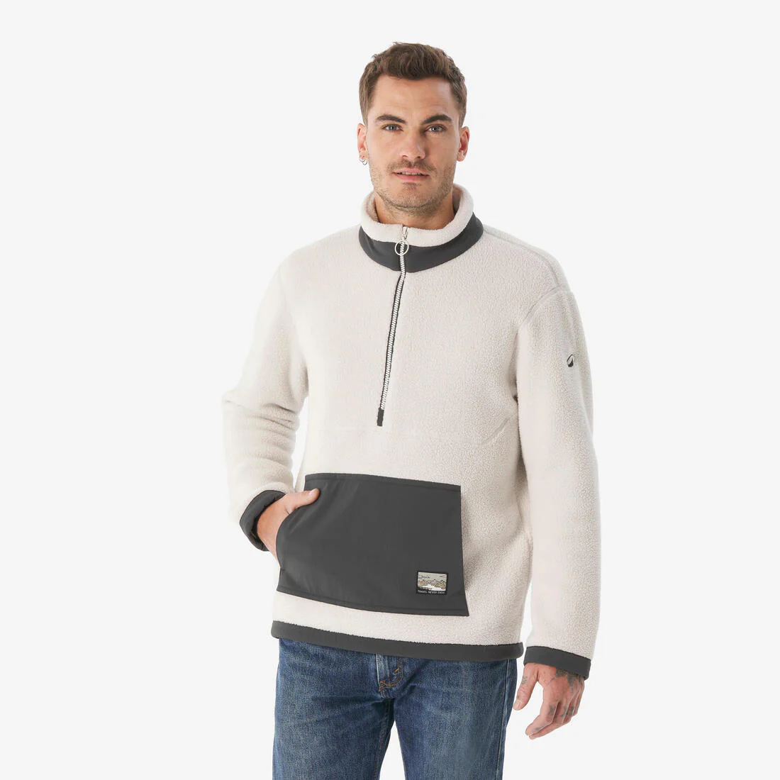 POLAR SENDERISMO SHERPA HOMBRE MH100 1/2 CIERRE - Image 8