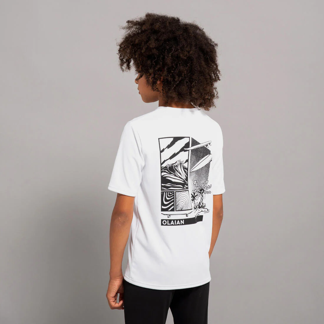 POLERA ANTI-UV SURF SKATE NIÑOS MANGA CORTA - Image 10