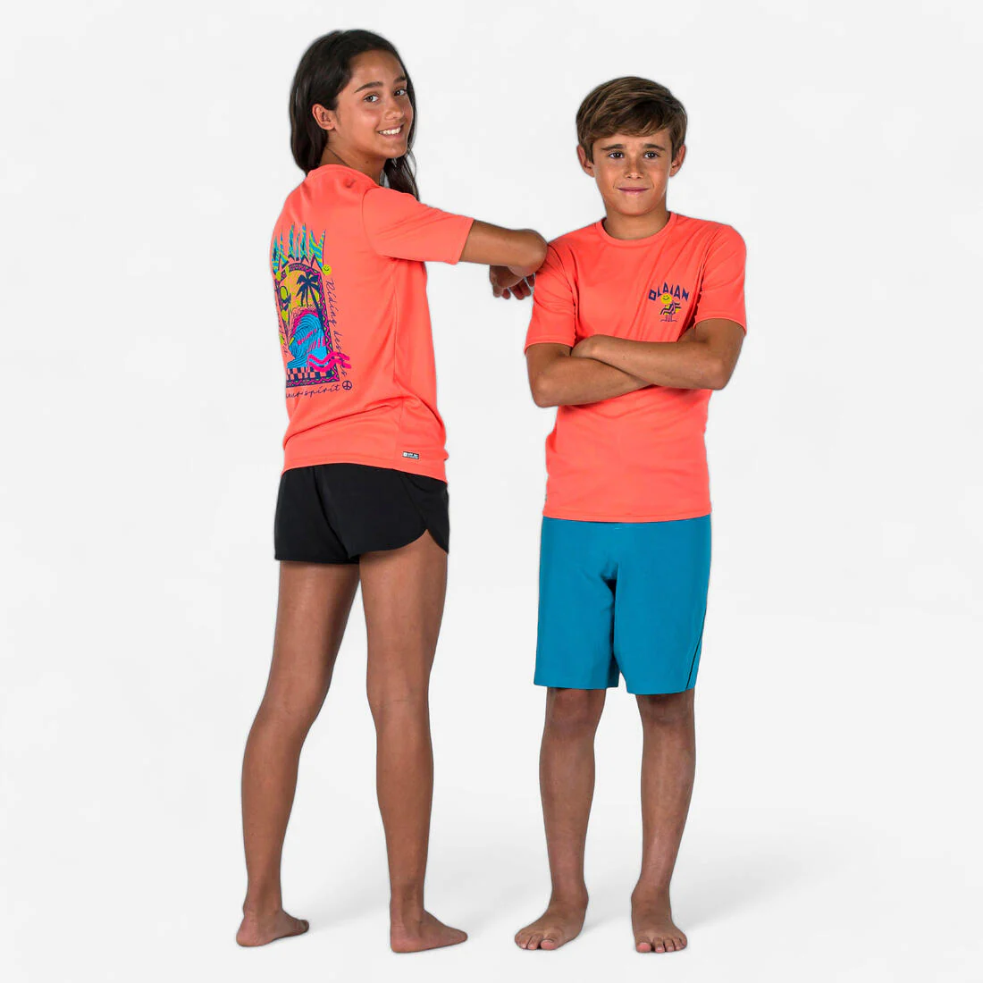 POLERA ANTI-UV SURF SKATE NIÑOS MANGA CORTA - Image 5