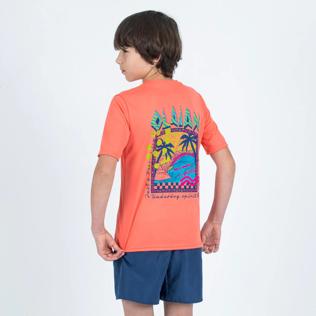 POLERA ANTI-UV SURF SKATE NIÑOS MANGA CORTA - Image 9