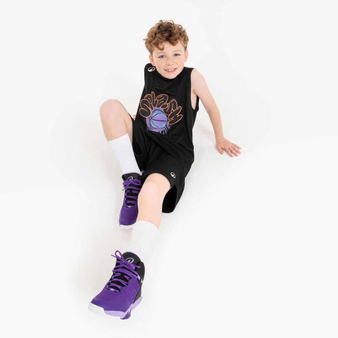POLERA BÁSQUETBOL SIN MANGAS NIÑO TS500 FAST - Image 6