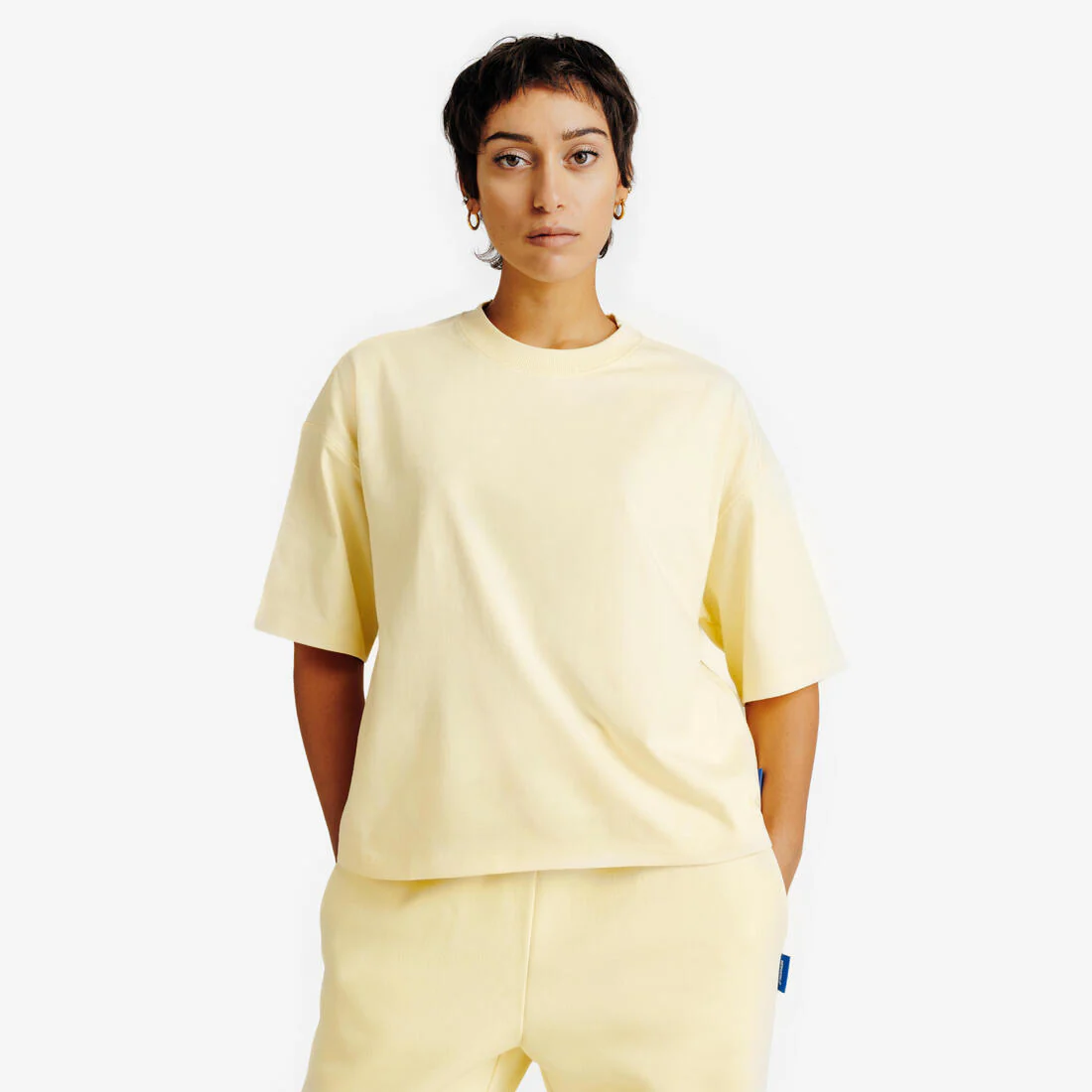 POLERA CROP OVERSIZE MUJER - Image 2