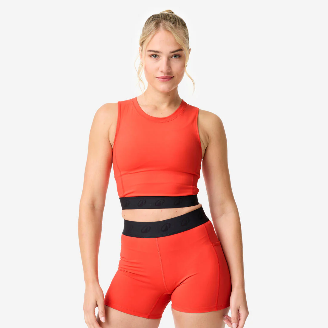 POLERA CROP-TOP FITNESS MUJER - Image 2
