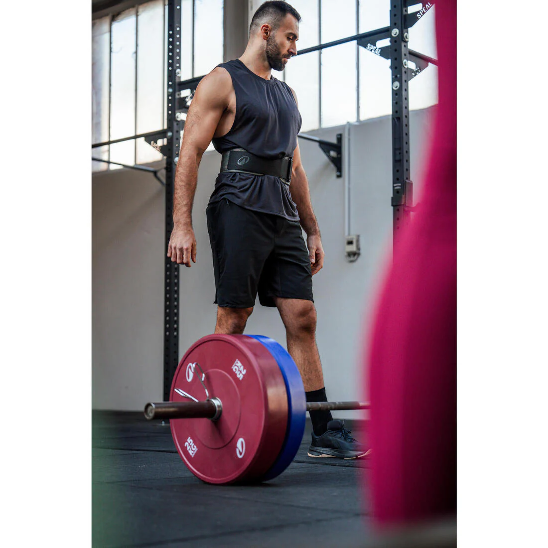 POLERA CROSS TRAINING HOMBRE CUELLO REDONDO NEGRO - Image 14