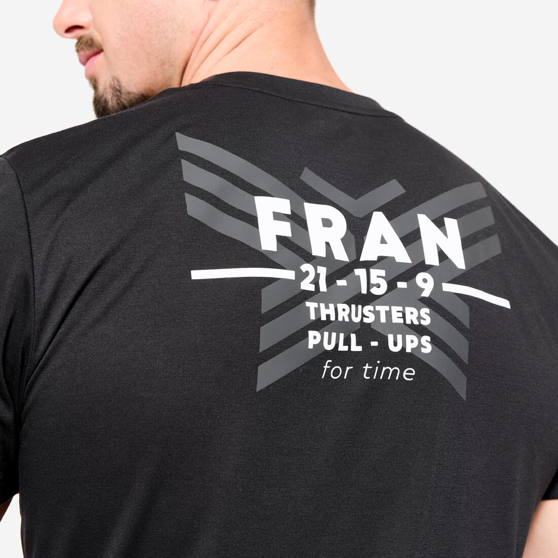 POLERA CROSS TRAINING HOMBRE SLIM TRANSPIRABLE - Image 5
