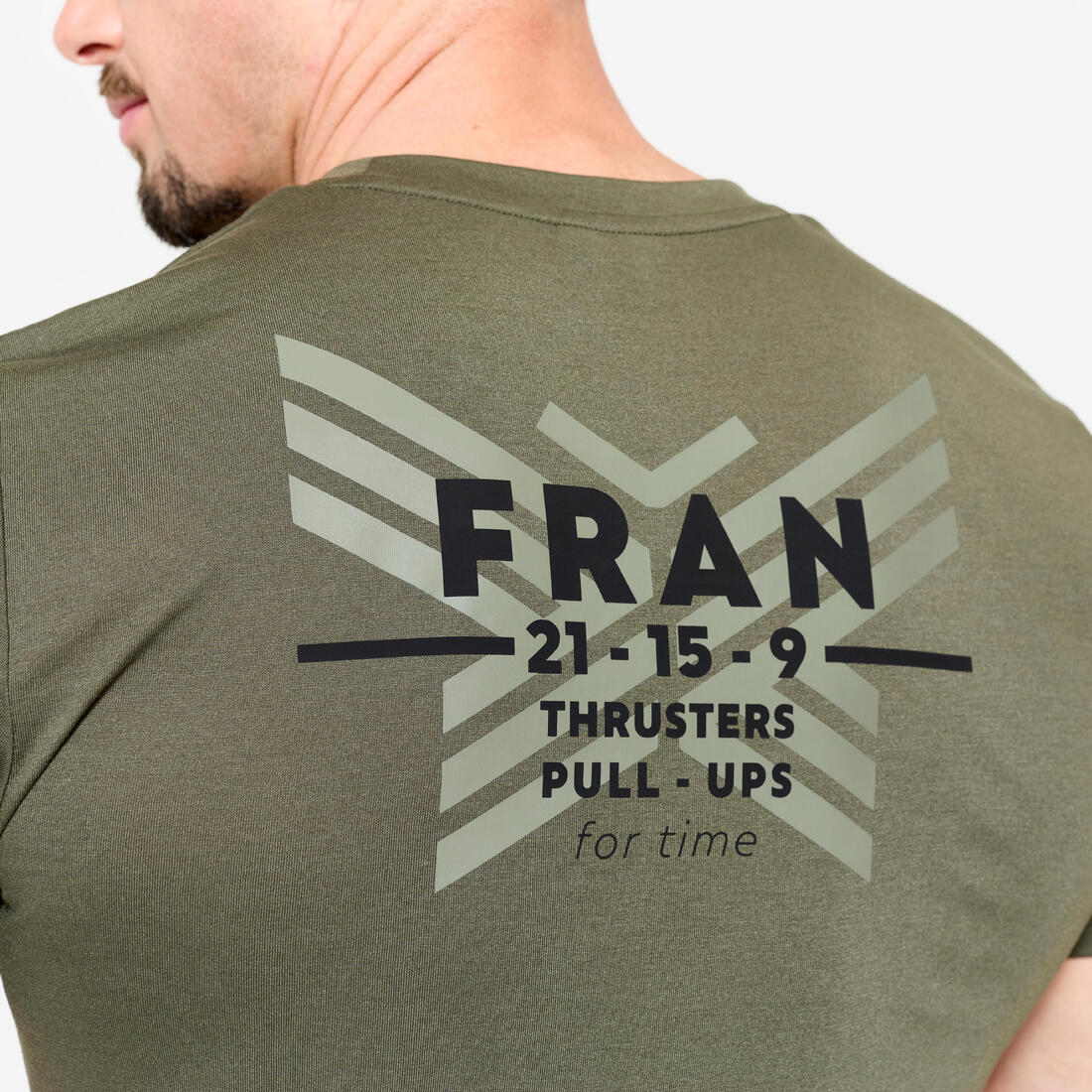 POLERA CROSS TRAINING HOMBRE SLIM TRANSPIRABLE - Image 6