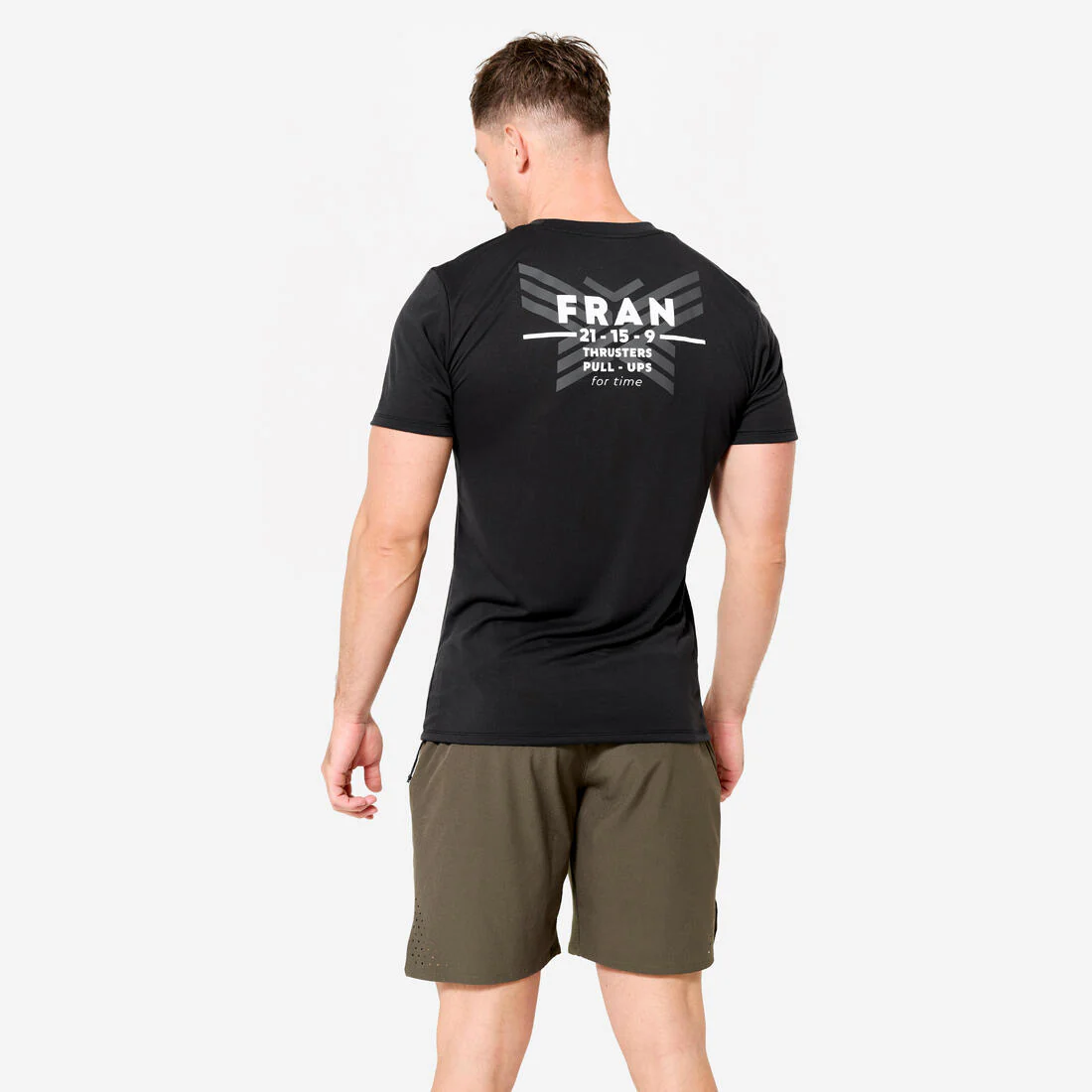 POLERA CROSS TRAINING HOMBRE SLIM TRANSPIRABLE - Image 7
