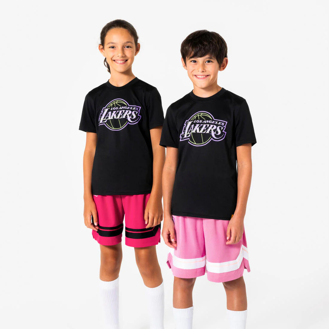 POLERA DE BÁSQUETBOL NBA LAKERS NIÑO TS 900 - Image 17