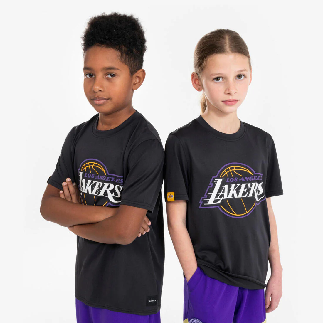 POLERA DE BÁSQUETBOL NBA LAKERS NIÑO TS 900 - Image 2
