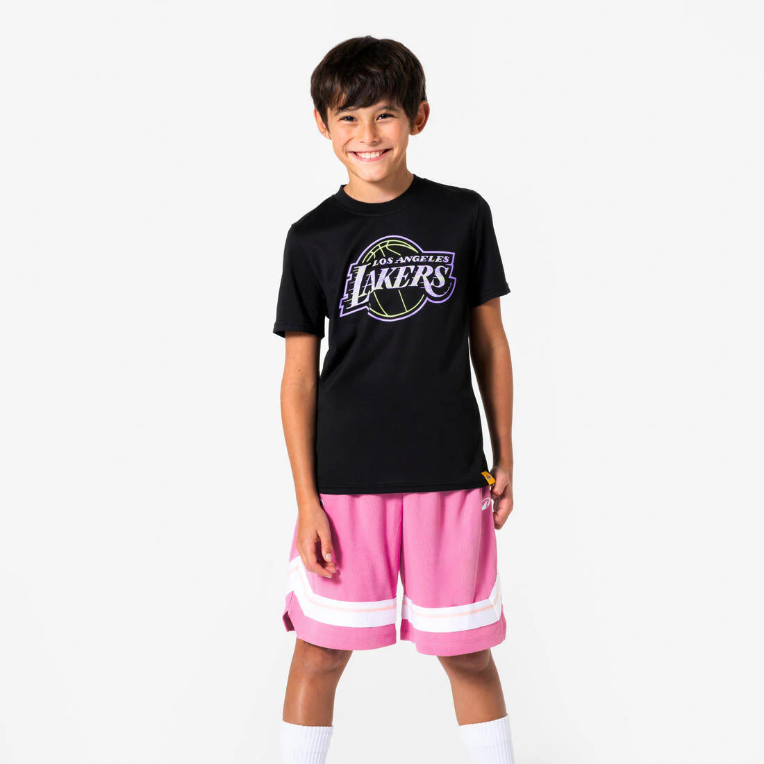 POLERA DE BÁSQUETBOL NBA LAKERS NIÑO TS 900 - Image 23