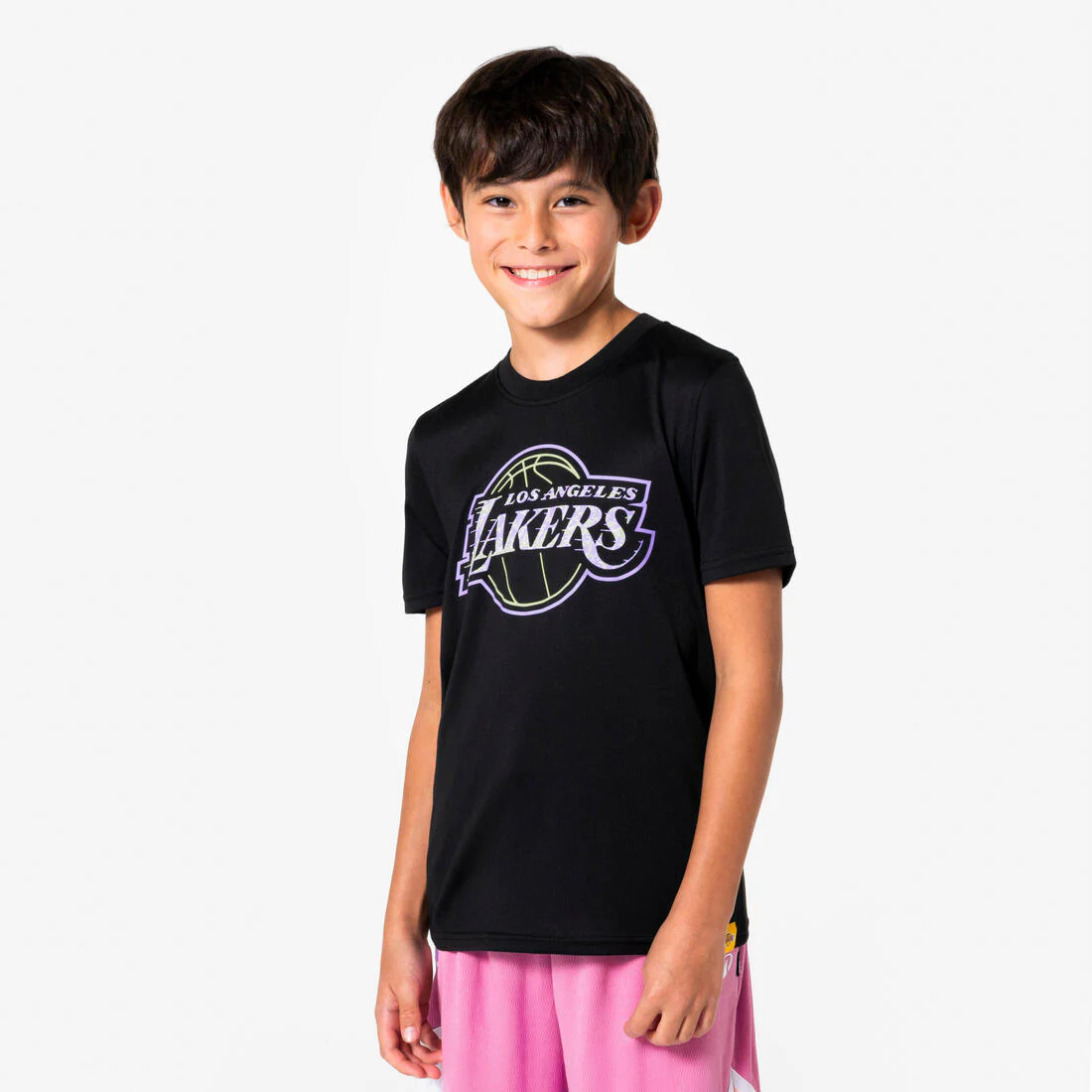 POLERA DE BÁSQUETBOL NBA LAKERS NIÑO TS 900 - Image 4