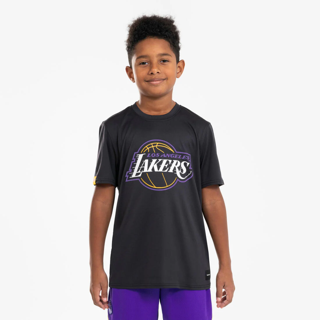 POLERA DE BÁSQUETBOL NBA LAKERS NIÑO TS 900 - Image 8