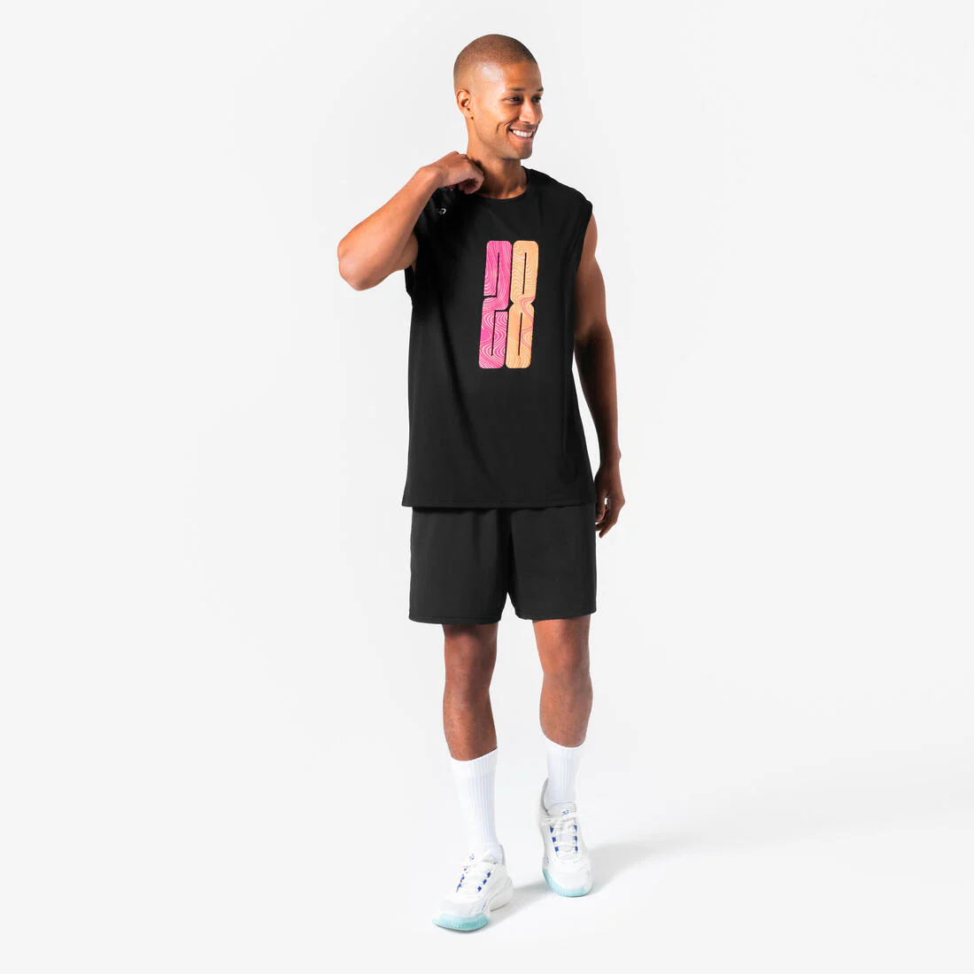POLERA DE BÁSQUETBOL SIN MANGAS ADULTO FAST 500 - Image 11