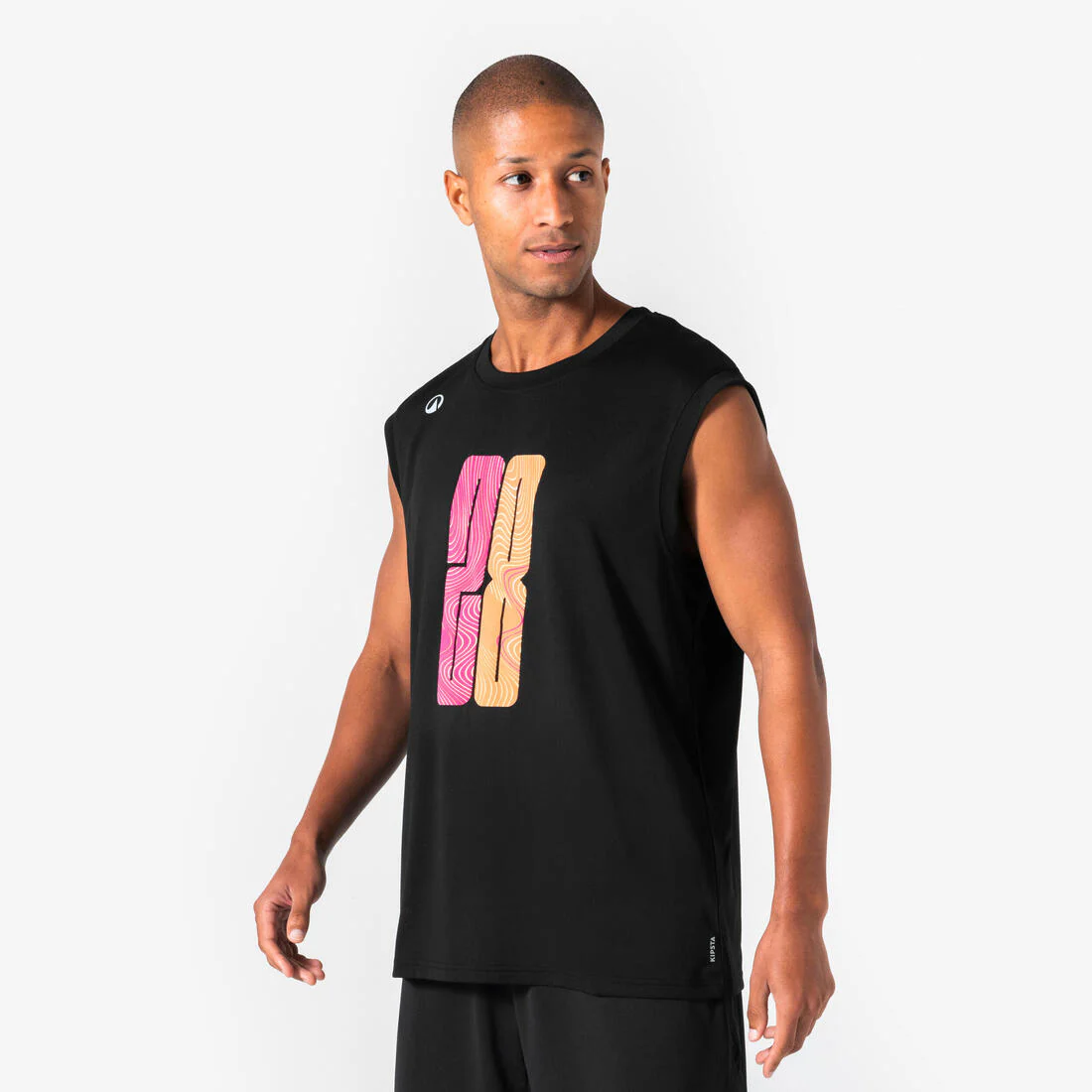 POLERA DE BÁSQUETBOL SIN MANGAS ADULTO FAST 500 - Image 2