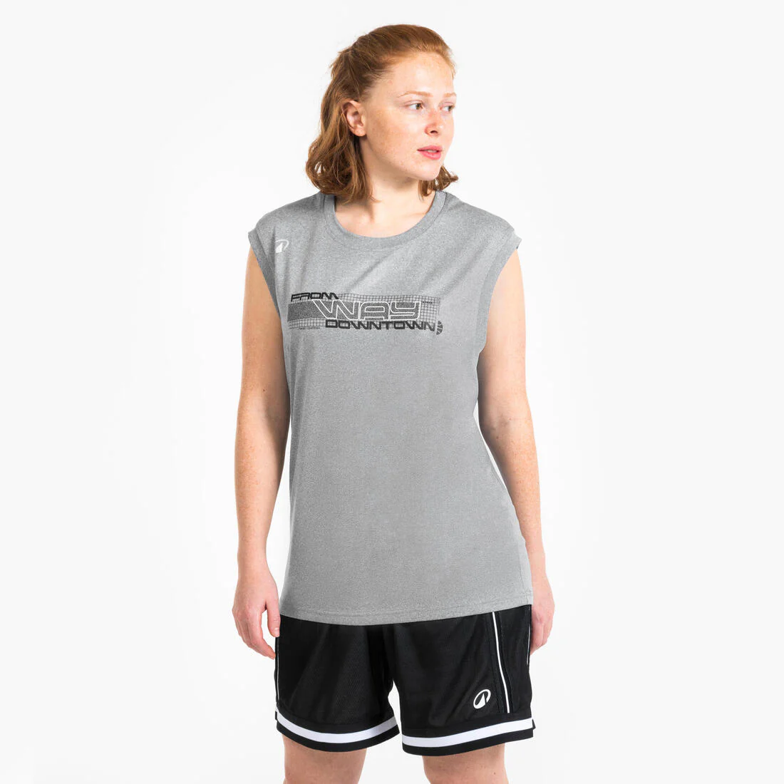 POLERA DE BÁSQUETBOL SIN MANGAS ADULTO FAST 500 - Image 4