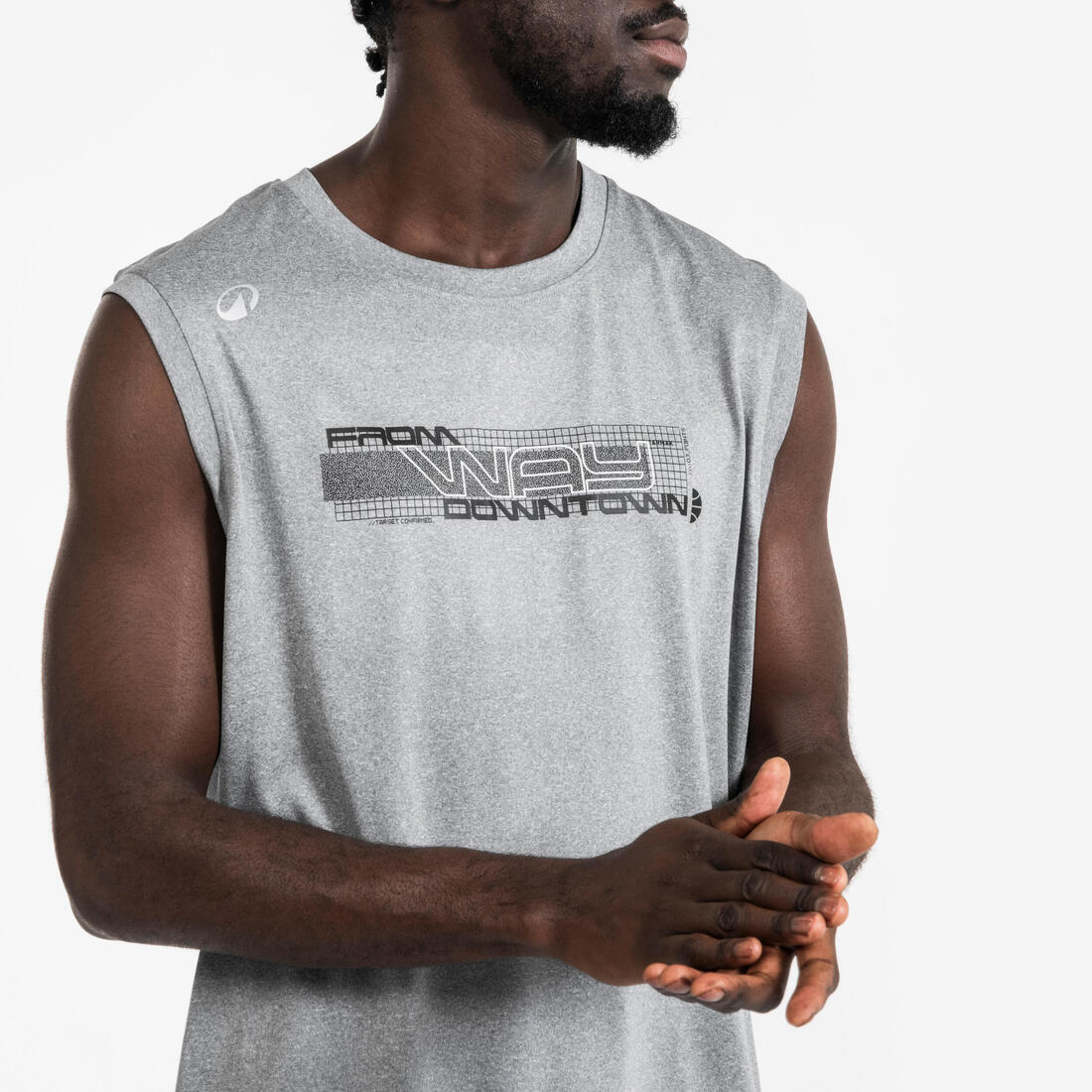 POLERA DE BÁSQUETBOL SIN MANGAS ADULTO FAST 500 - Image 9