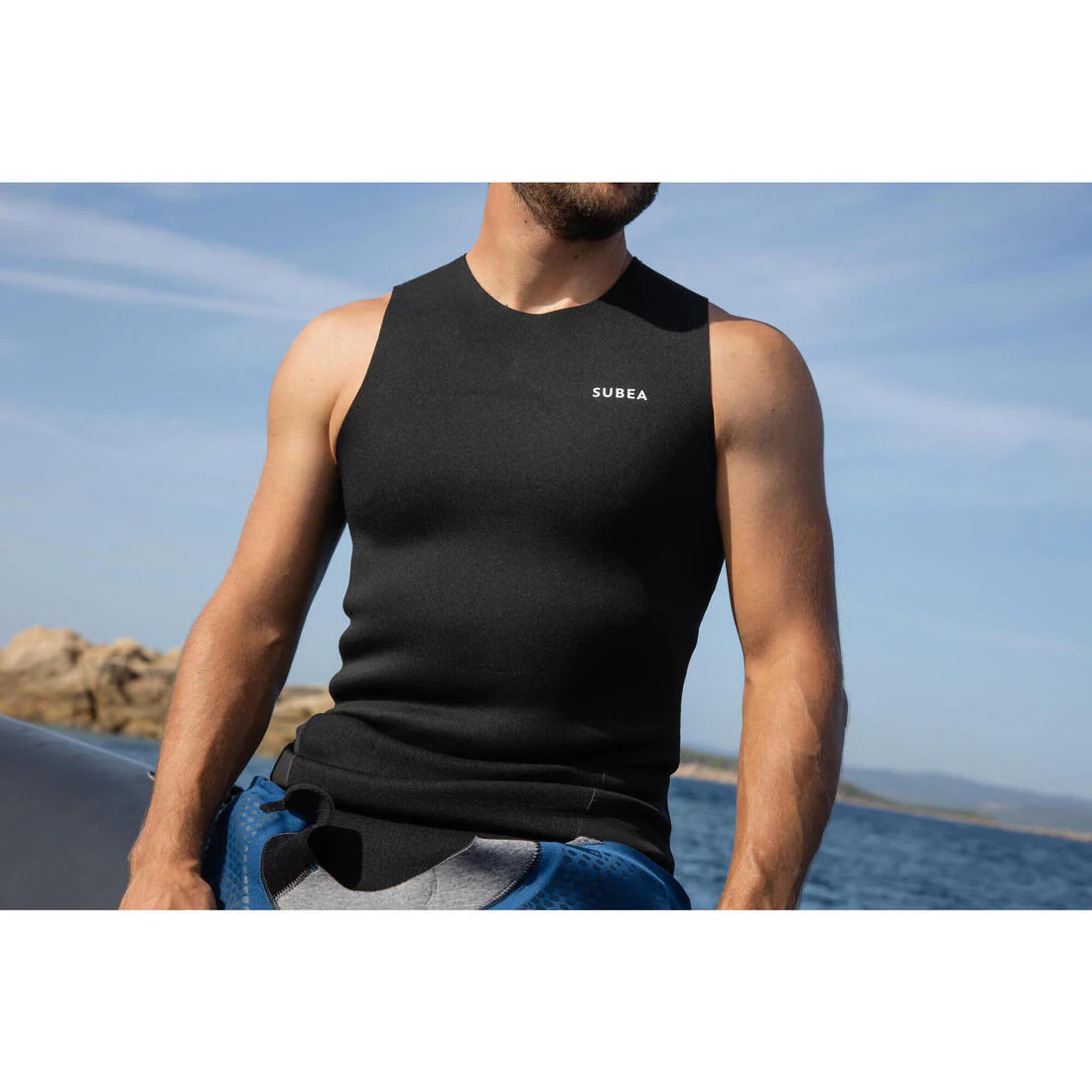 Polera de neopreno sin manga buceo 2mm - SCD - Image 8