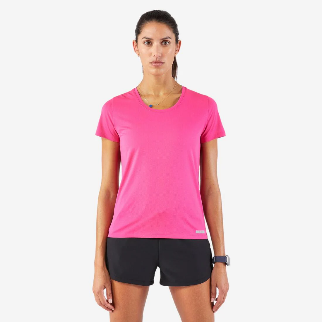 POLERA DE RUNNING TRANSPIRABLE MUJER KIPRUN RUN 100 - Image 2
