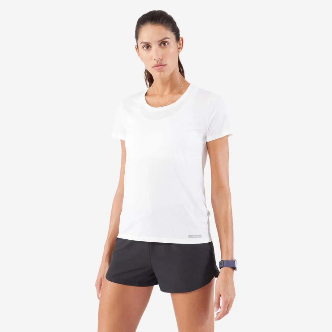 POLERA DE RUNNING TRANSPIRABLE MUJER KIPRUN RUN 100 - Image 3
