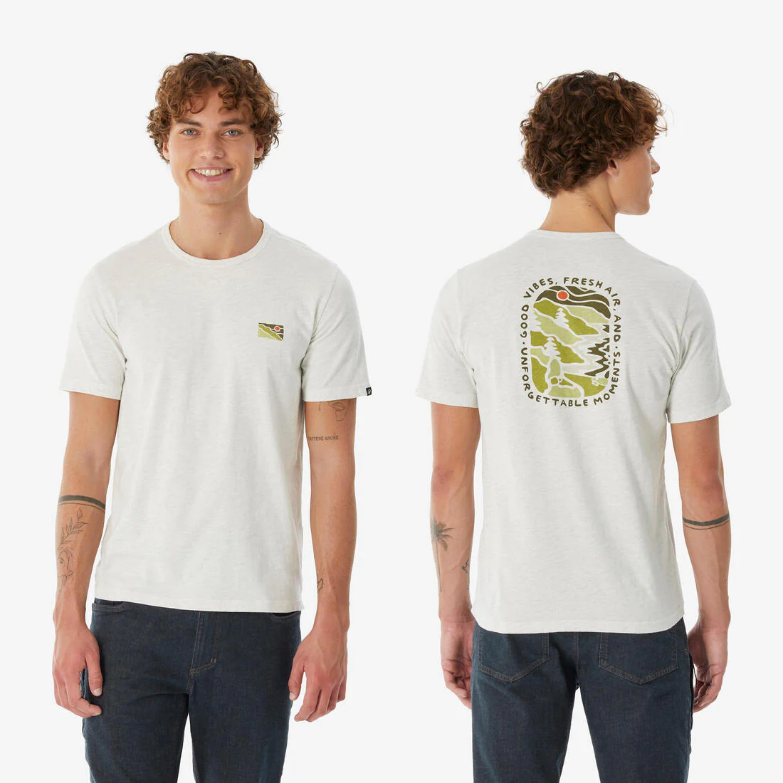 REMERA DE SENDERISMO HOMBRE NH100 - Image 5