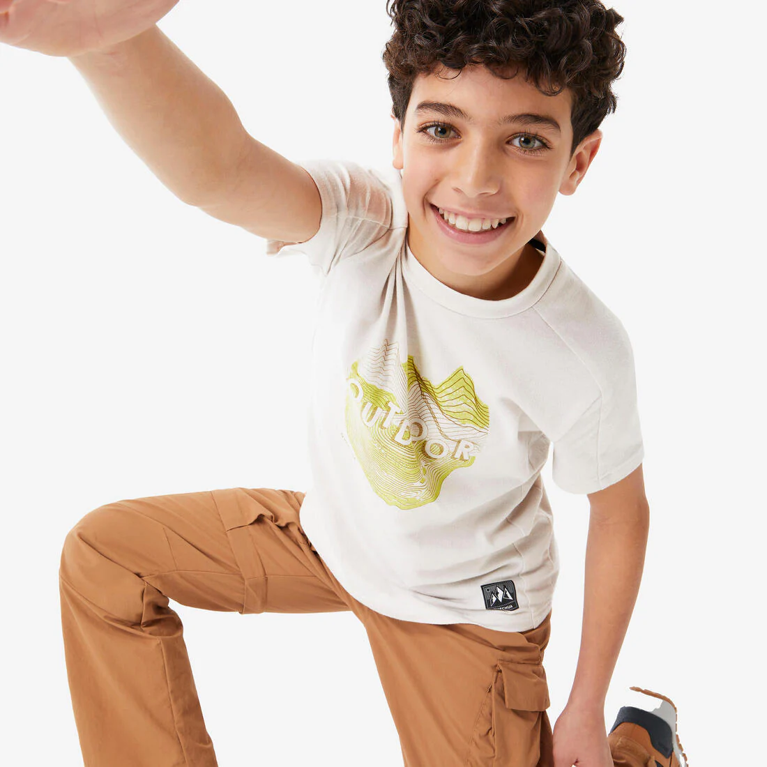 REMERA DE SENDERISMO NIÑOS MH100 - Image 14