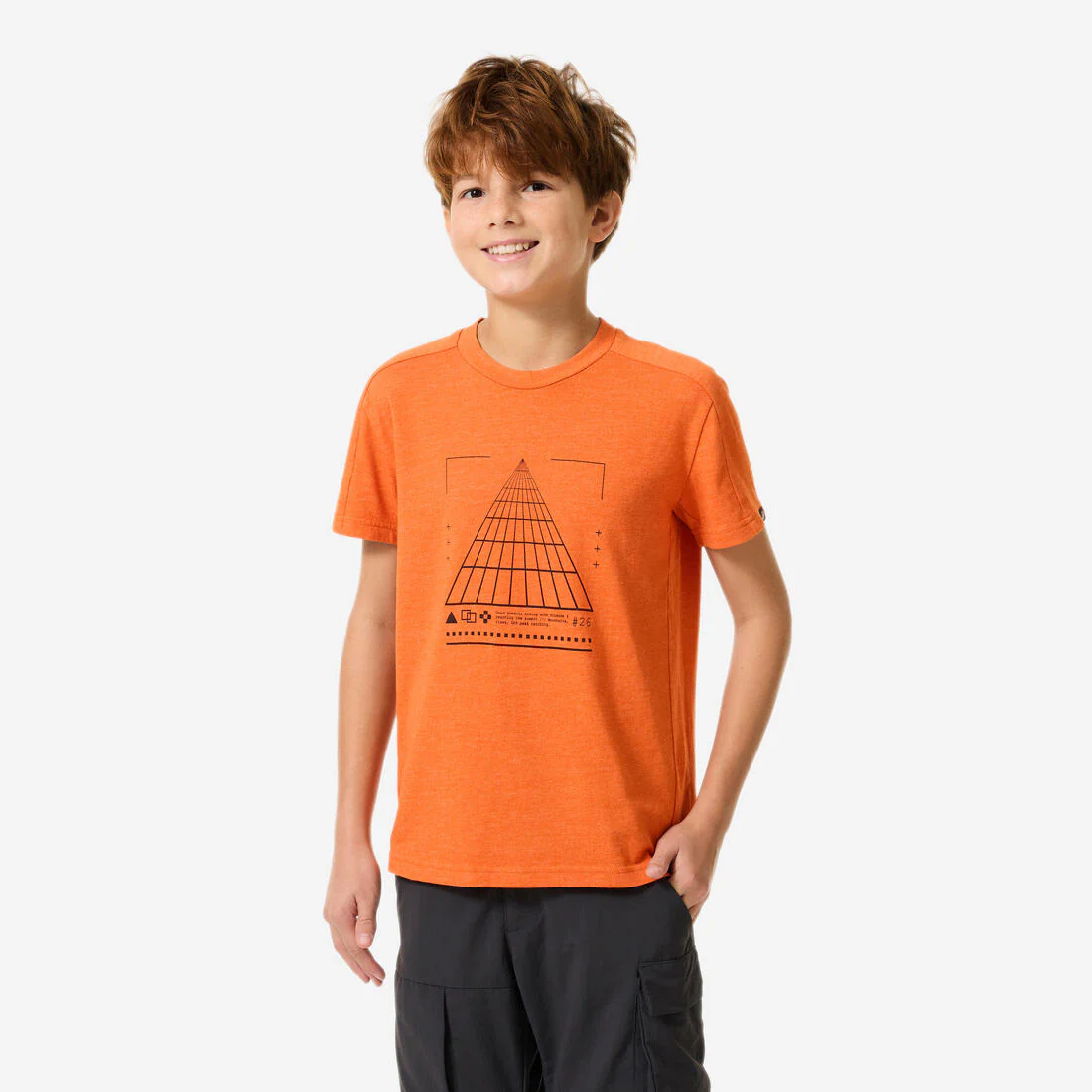 REMERA DE SENDERISMO NIÑOS MH100 - Image 3