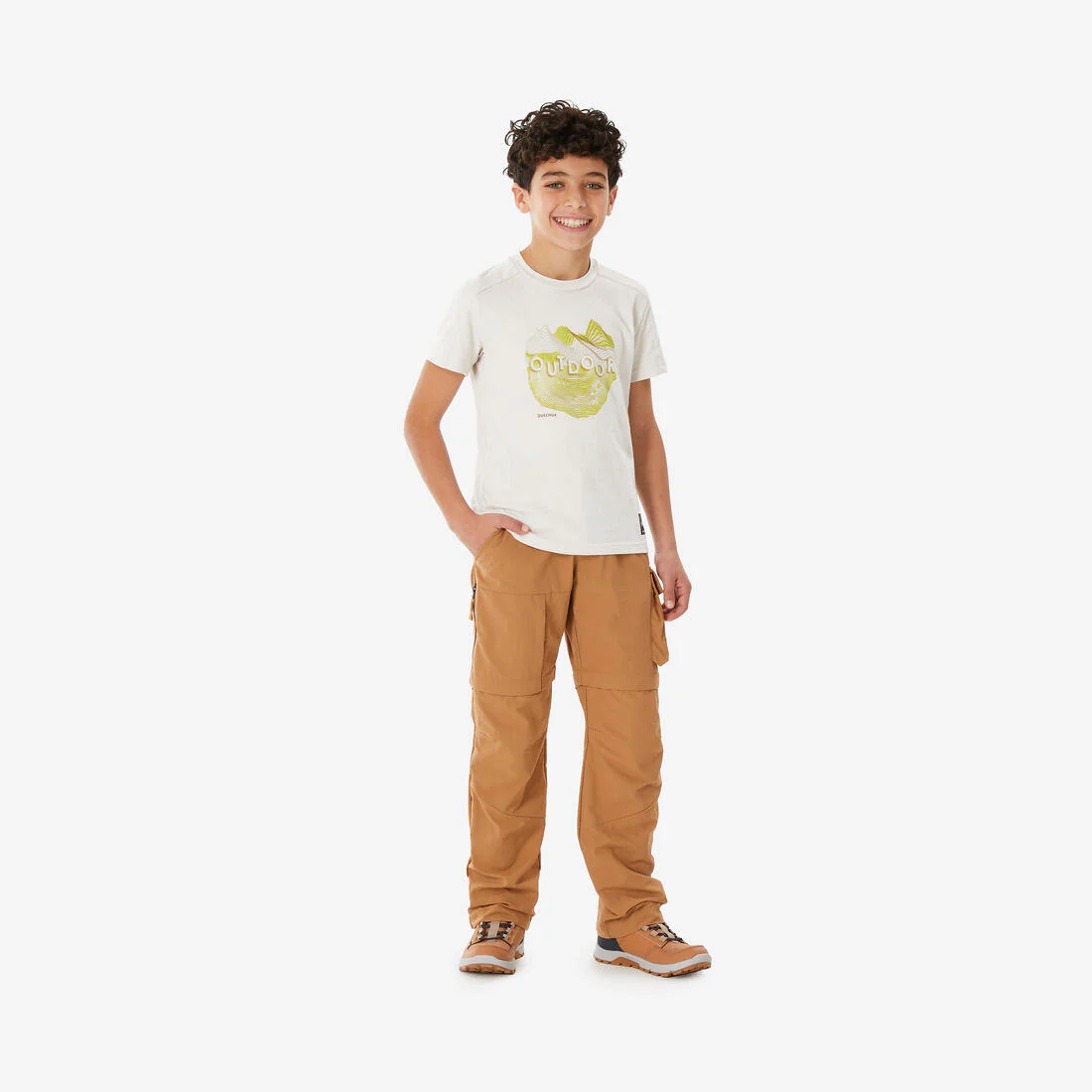 REMERA DE SENDERISMO NIÑOS MH100 - Image 5