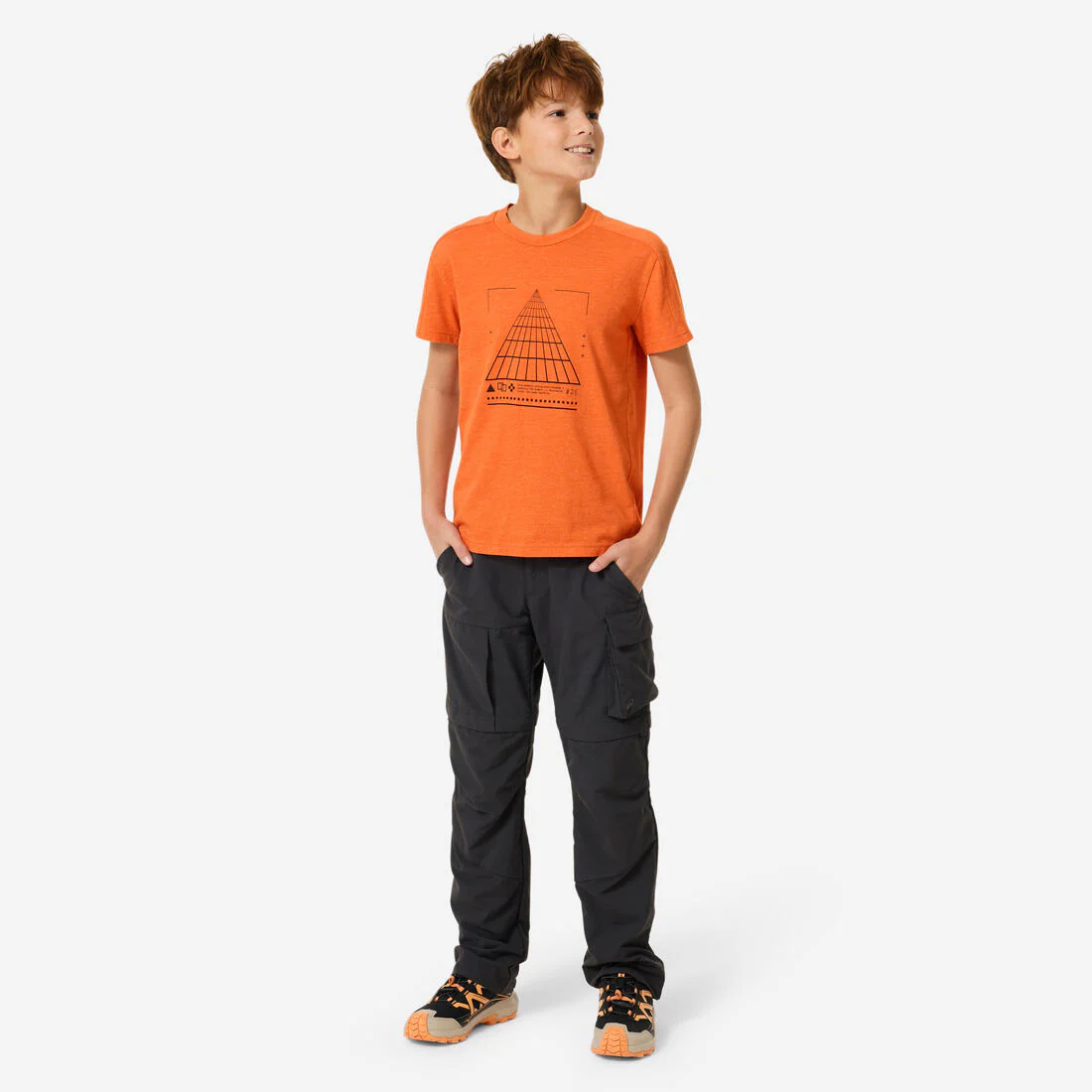REMERA DE SENDERISMO NIÑOS MH100 - Image 6
