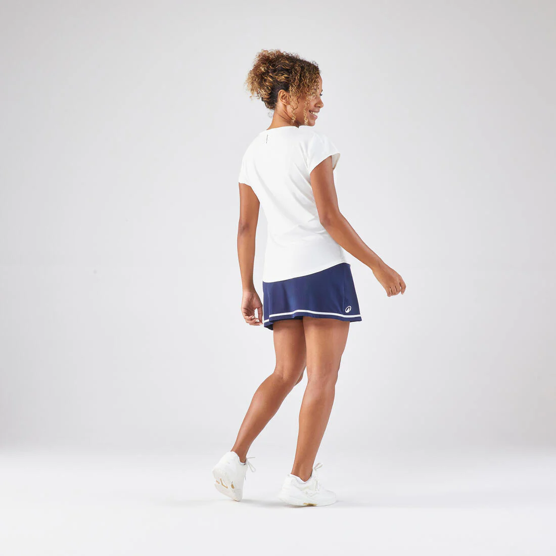 POLERA TENIS CUELLO REDONDO DRY SOFT MUJER - DRY 500 - Image 10