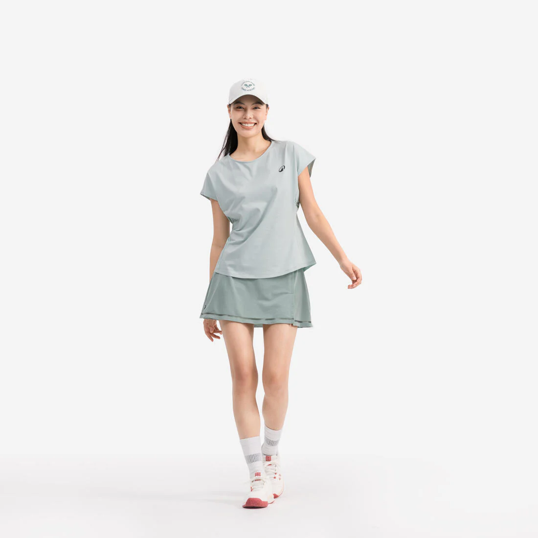 POLERA TENIS CUELLO REDONDO DRY SOFT MUJER - DRY 500 - Image 3