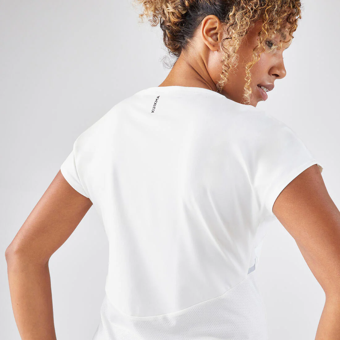 POLERA TENIS CUELLO REDONDO DRY SOFT MUJER - DRY 500 - Image 8