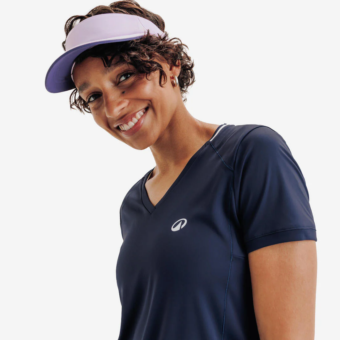POLERA TENIS MUJER CUELLO V DRY - Image 5