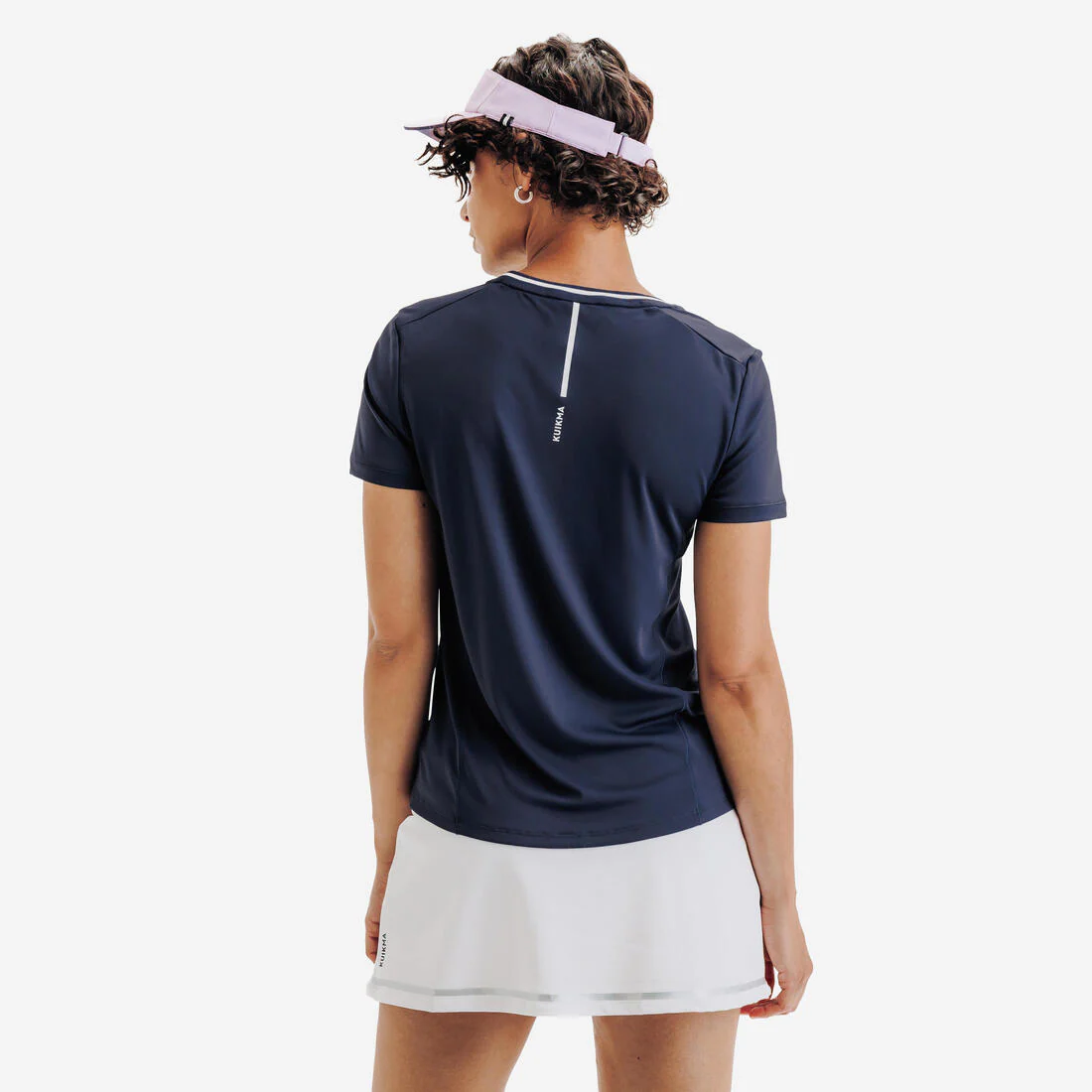 POLERA TENIS MUJER CUELLO V DRY - Image 7