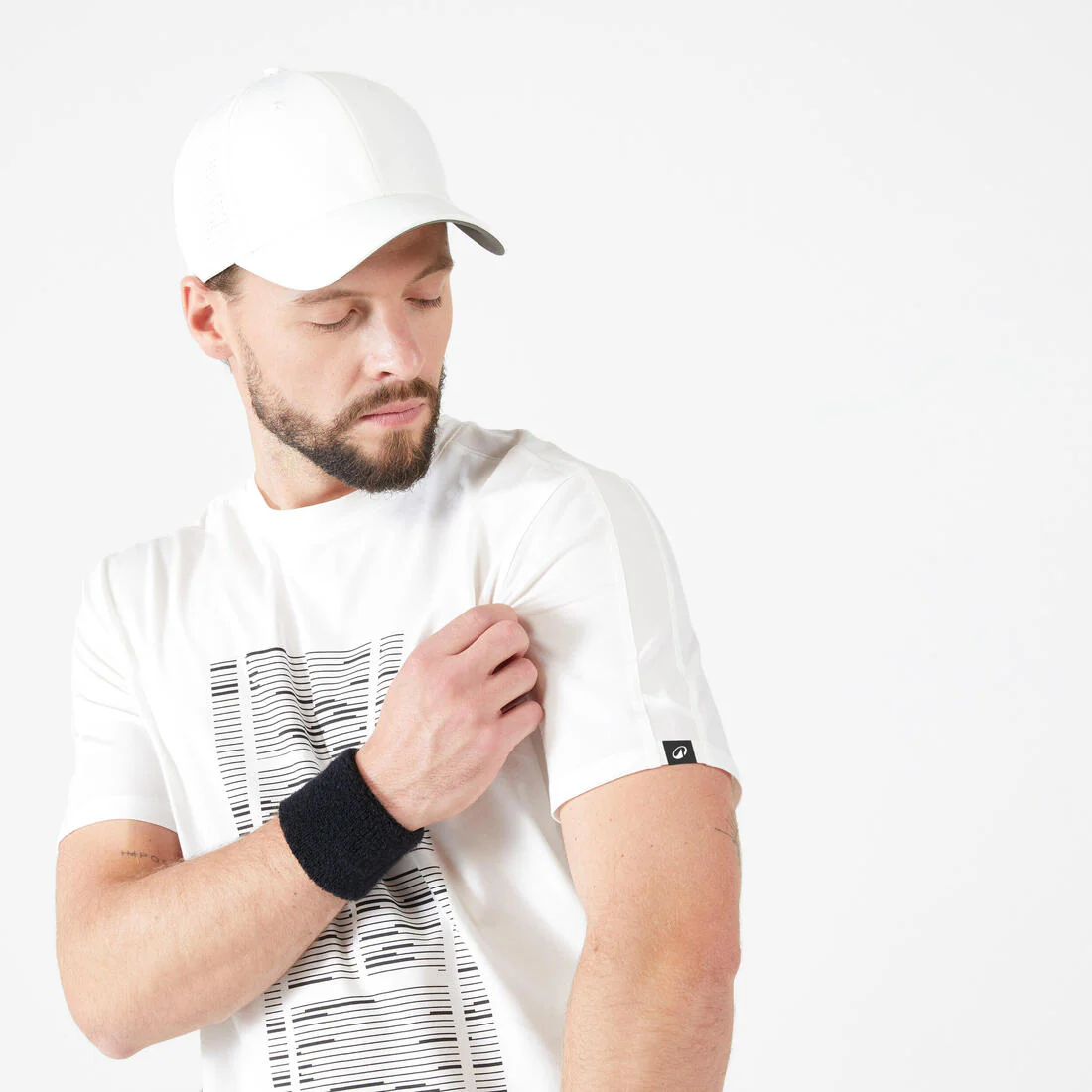 POLERA TENIS HOMBRE KUIKMA TTS SOFT BLANCO ROTO - Image 5