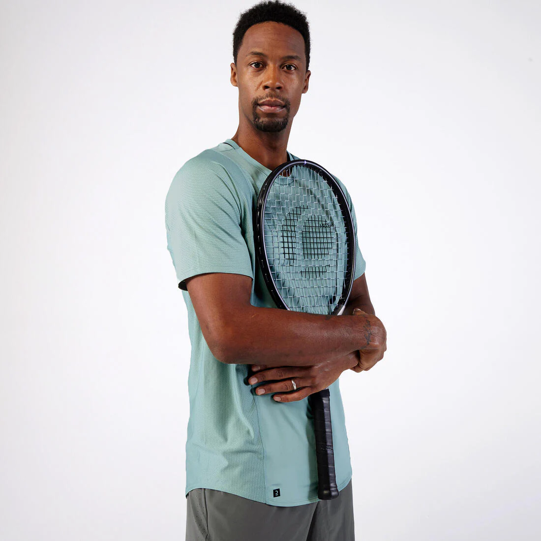 POLERA TENIS HOMBRE ARTENGO DRY MARINO GAËL MONFILS - Image 23