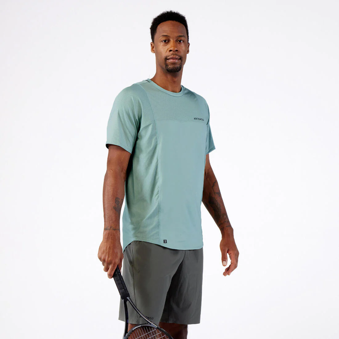 POLERA TENIS HOMBRE ARTENGO DRY MARINO GAËL MONFILS - Image 27