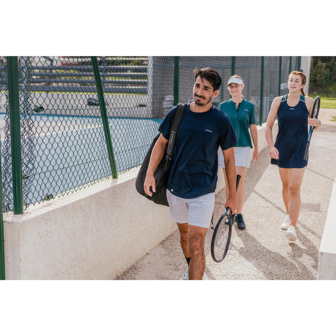 POLERA TENIS HOMBRE ARTENGO DRY MARINO GAËL MONFILS - Image 30
