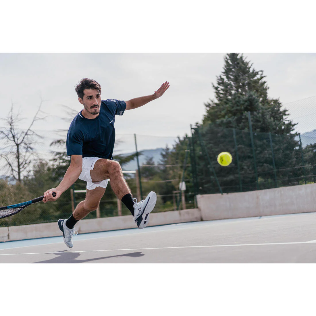 POLERA TENIS HOMBRE ARTENGO DRY MARINO GAËL MONFILS - Image 32