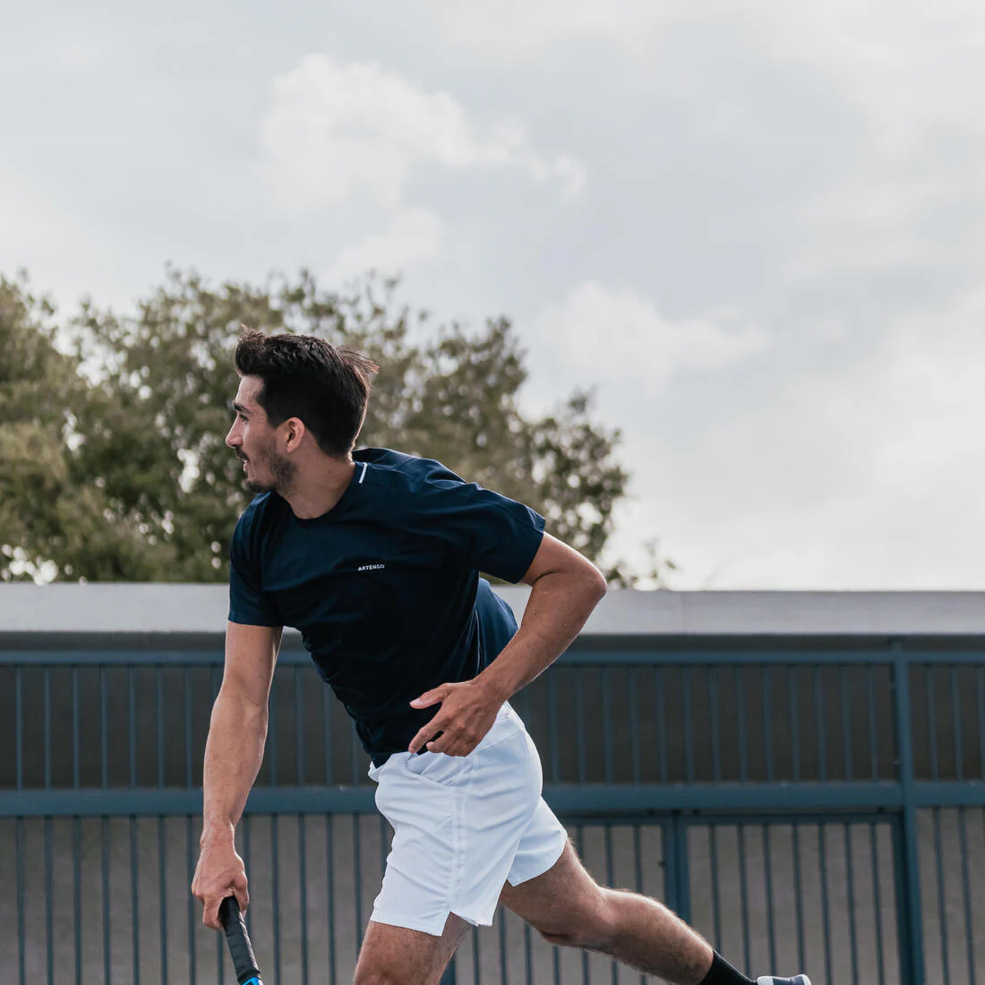 POLERA TENIS HOMBRE ARTENGO DRY MARINO GAËL MONFILS - Image 36