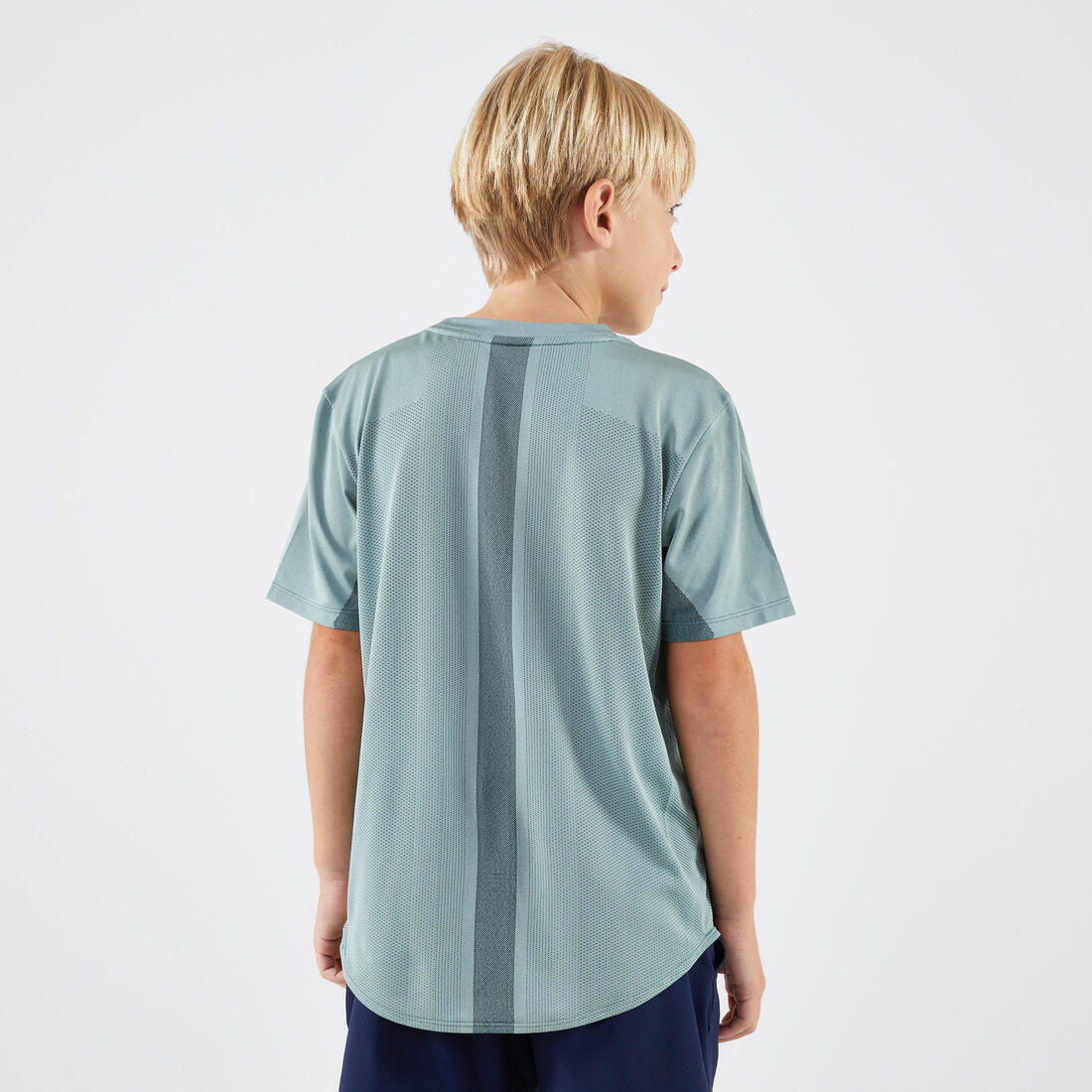 POLERA DE TENIS NIÑOS LIGHT VERDE ESMERILADO - Image 5