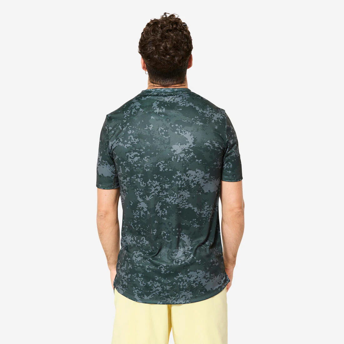 Polera Fitness Essential Negro Manga Corta Cuello Redondo Transpirable - Image 25