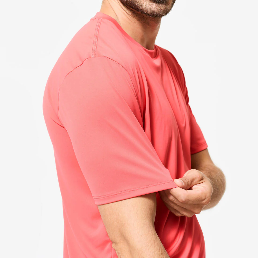 Polera Fitness Essential Negro Manga Corta Cuello Redondo Transpirable - Image 36