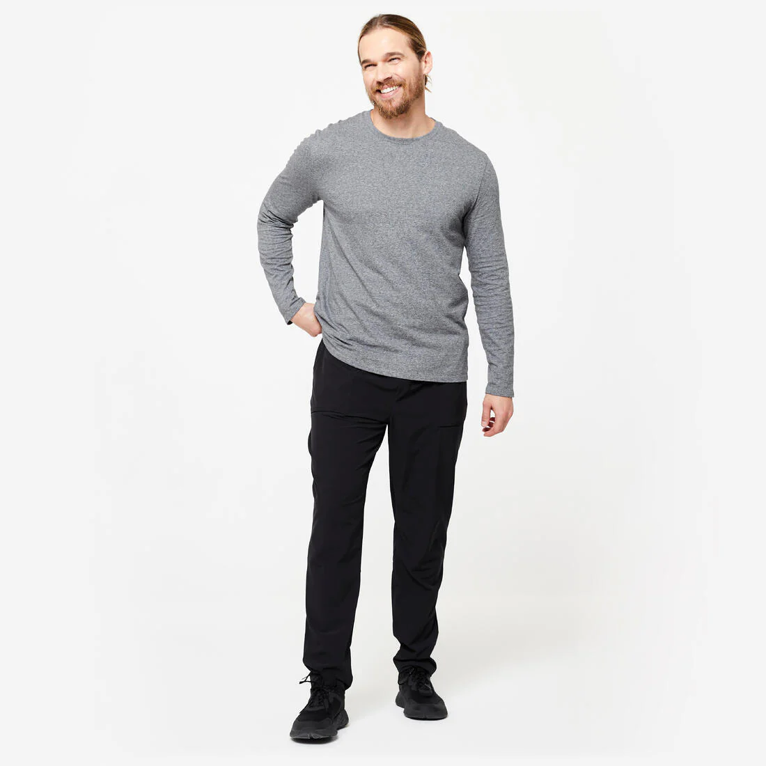 POLERA FITNESS HOMBRE 100 - Image 4