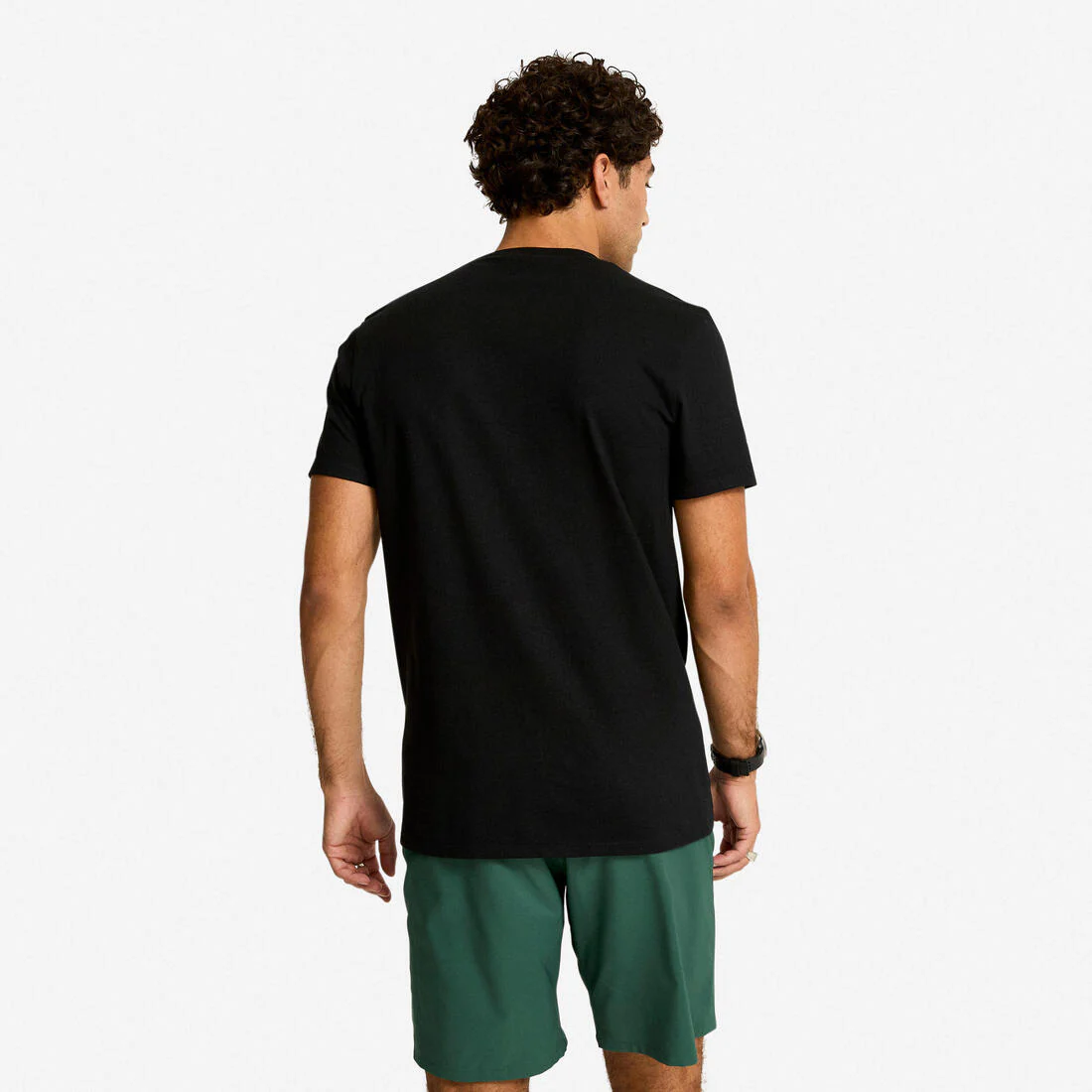 Camiseta Hombre Negro Manga Corta - Image 3