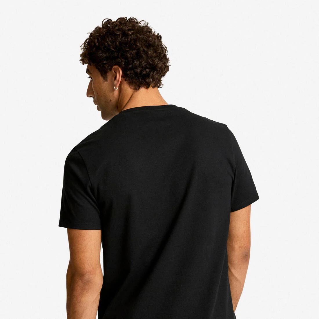 Camiseta Hombre Negro Manga Corta - Image 4