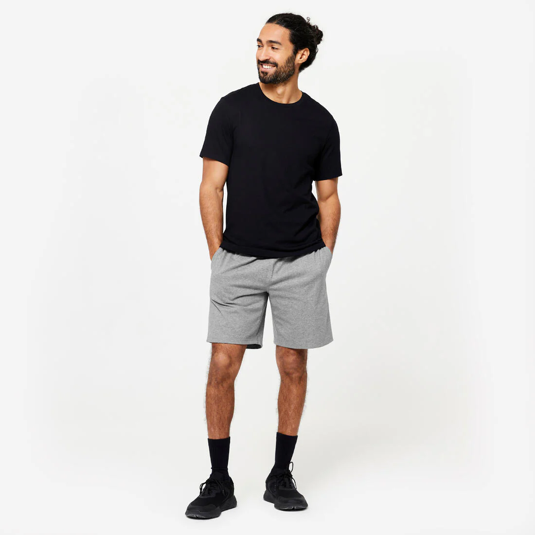 POLERA FITNESS HOMBRE 500 SLIM - Image 4