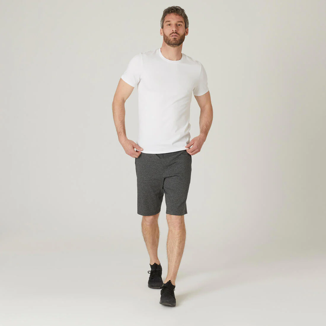 POLERA FITNESS HOMBRE 500 SLIM - Image 8